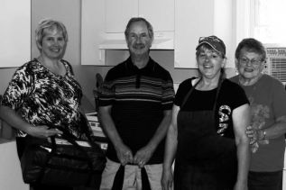 Catherine Tysick, Alvin lake, Pat Rhyno, Jessie Lavery
